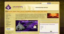 Desktop Screenshot of liferenewalchurch.org
