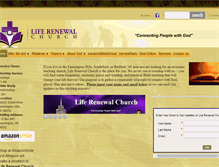 Tablet Screenshot of liferenewalchurch.org